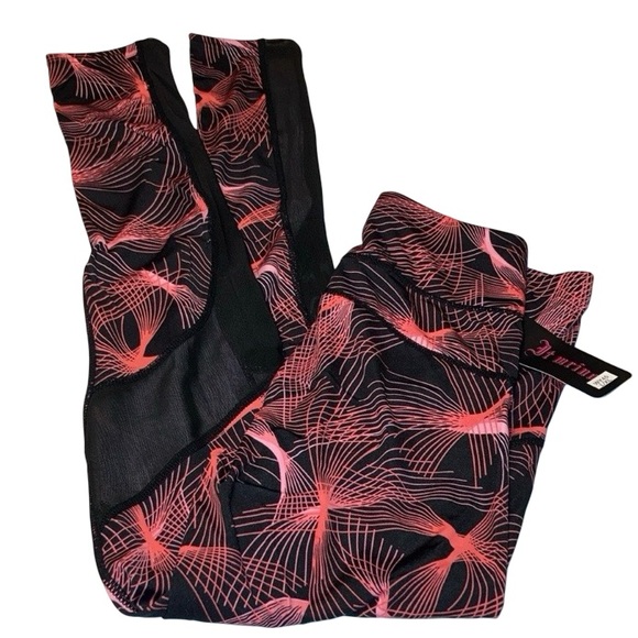 Leggings Yoga Workout Pants Mesh Cutout Women’s New Tag Package Runs Small L/XL - Picture 7 of 12